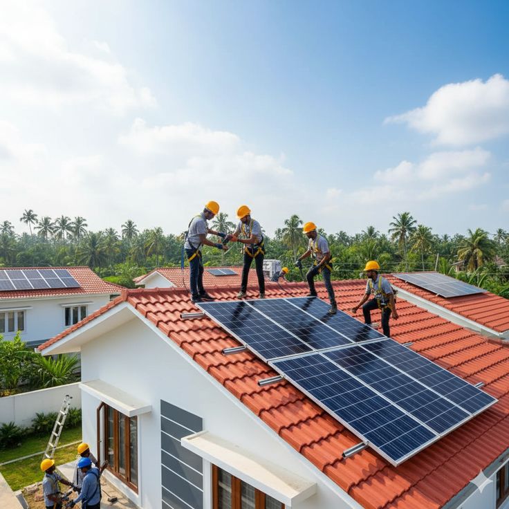 Solar Panel Installation in Kerala